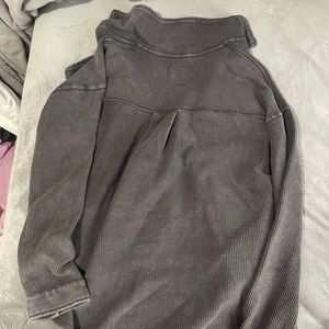 men’s black cardigan